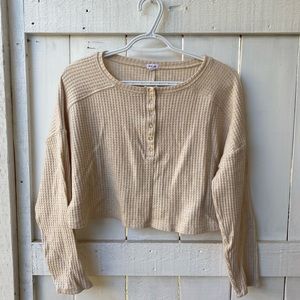 Garage Liv Waffle knit PJ set